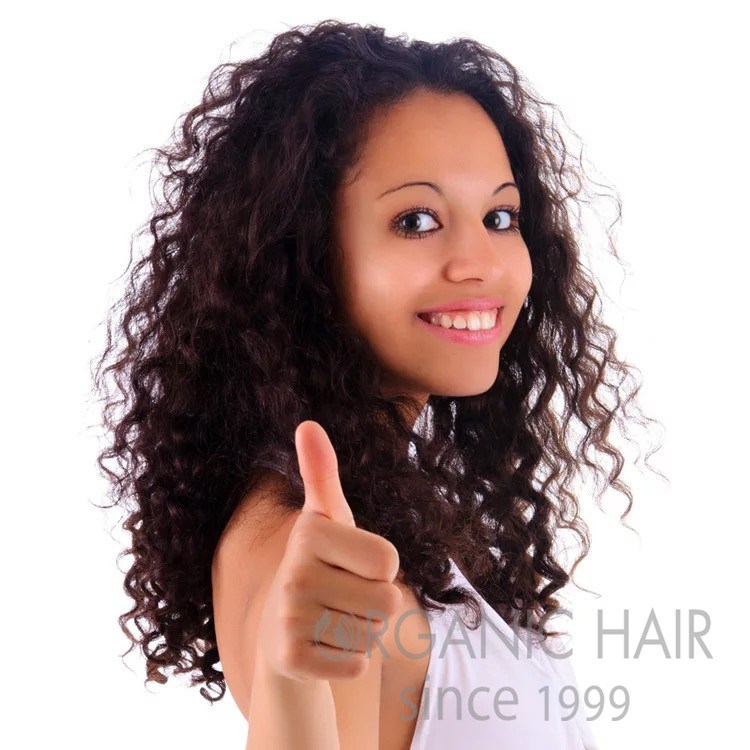 Cheap water curl human hair extensions
